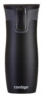 Contigo West Loop 2.0 - Vysokokvalitný termohrnček 470ml, matný čierny